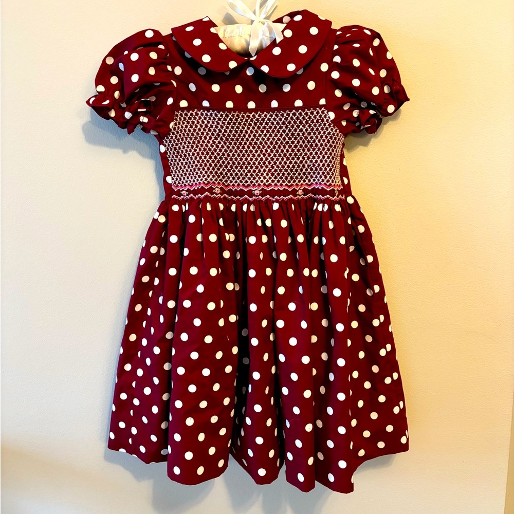Formal Polka Dot Toddler Girl Dress